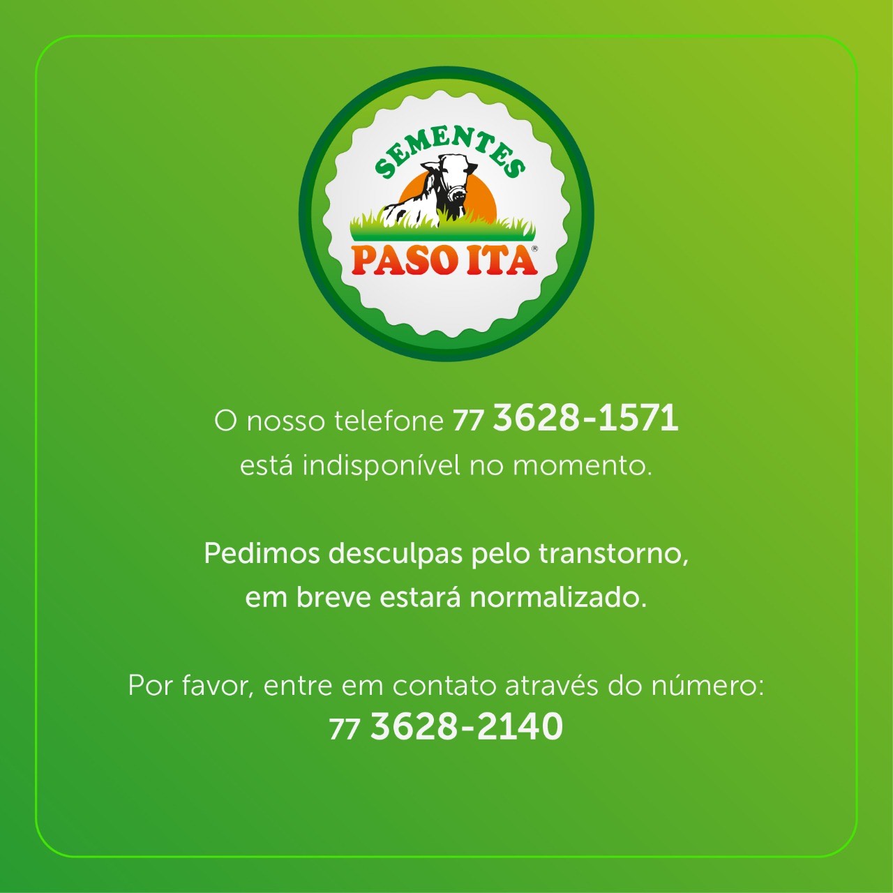 Fabricantes De Sementes E Produtos Para Pasto – Sementes Paso Ita ...